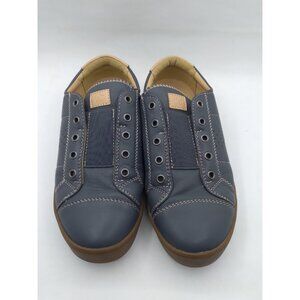 Spenco Womens Malibu Lux Blue Laceless Comfort Sneaker Size 6 wide